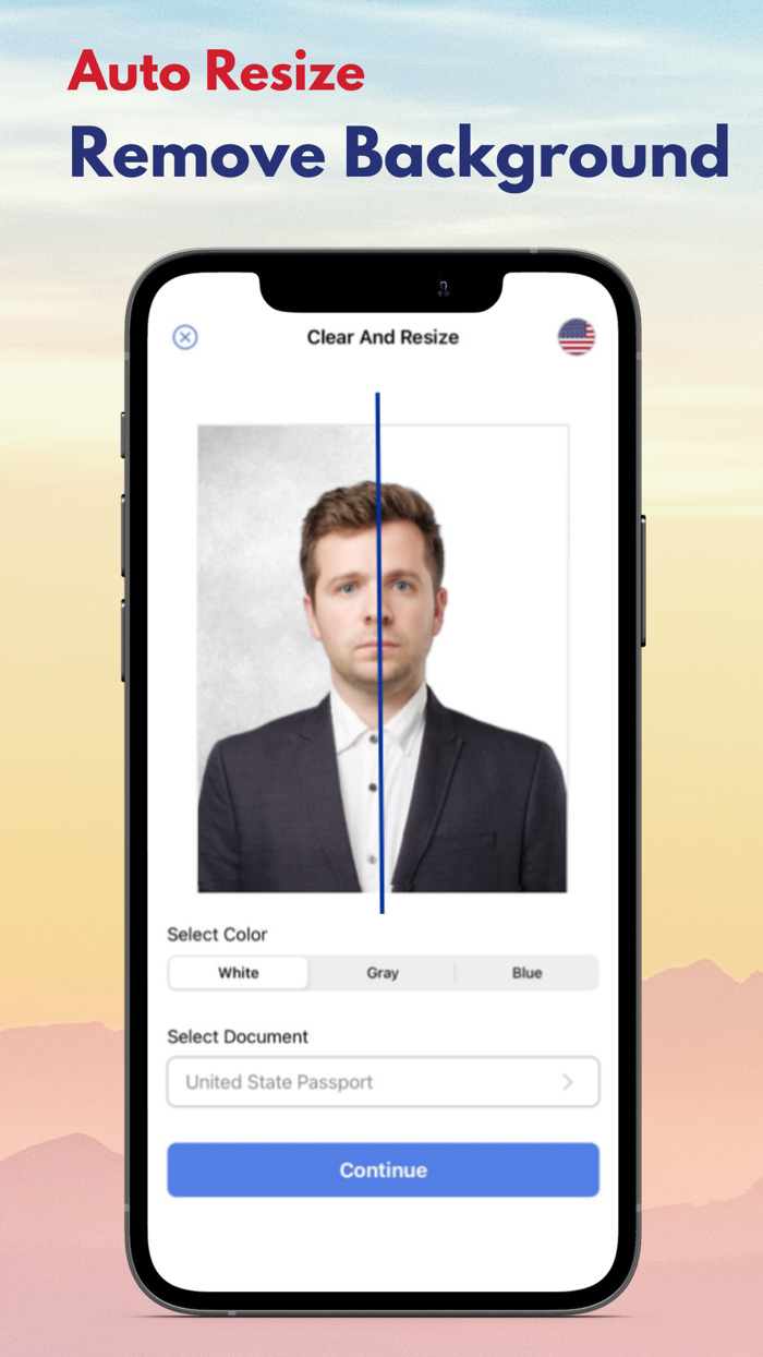 Green Card Photo Creator