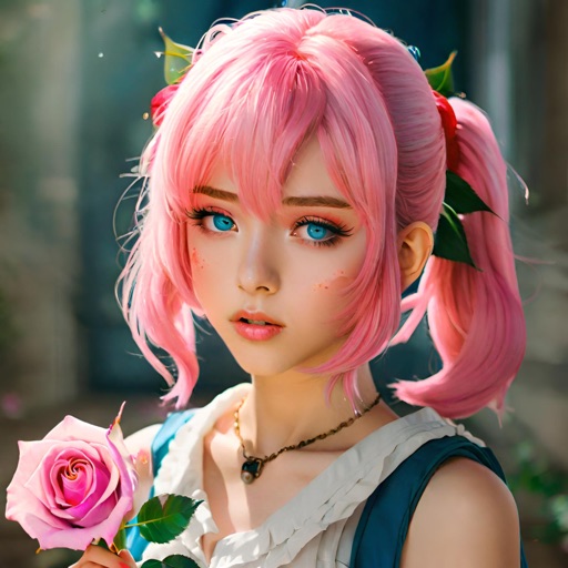 Waifu Chat AI Anime Girlfriend Icon