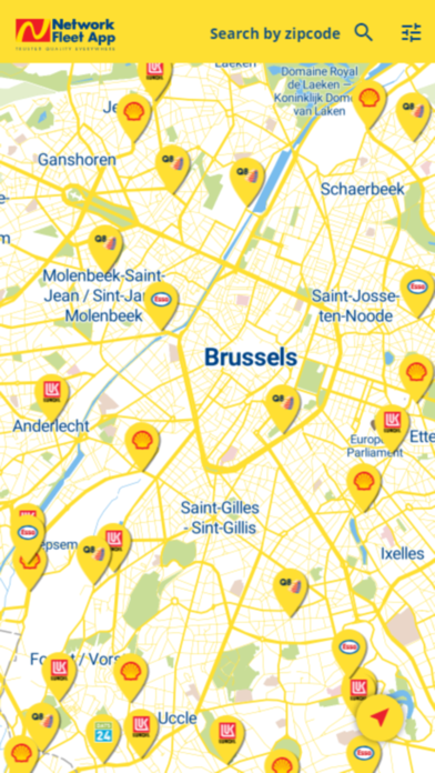 Network Fleet App Screenshot