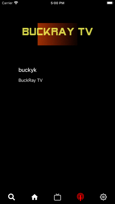 BuckRay TV Screenshot