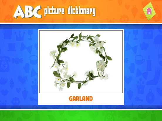 Alphabet Picture Dictionary iPad screenshot