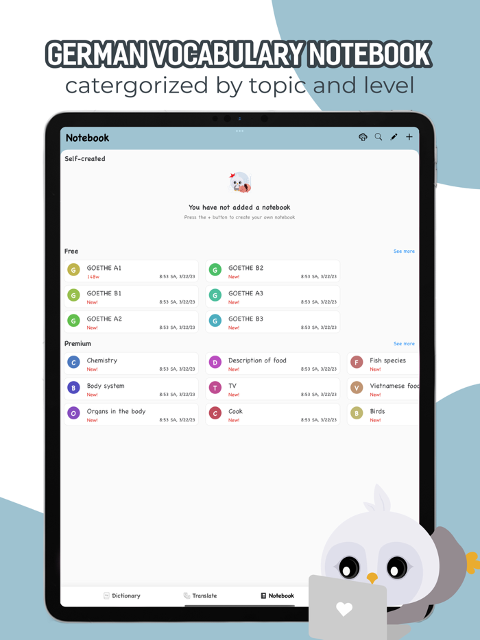 Faztaa German Dictionary