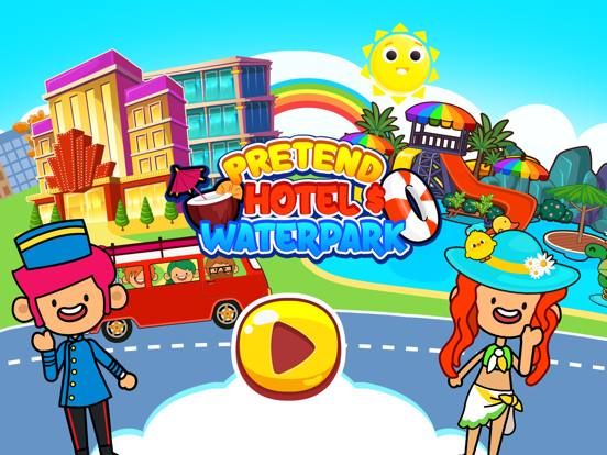 My Pretend Hotel Vacation iPad screenshot 4 - Education app