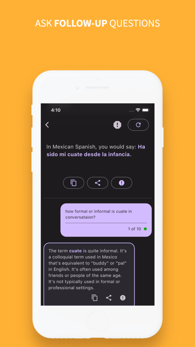 How Can I Say: Language Helper Screenshot