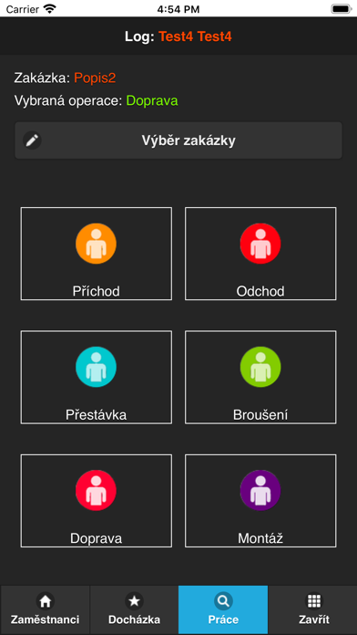 eMISTR Odvod práce Screenshot