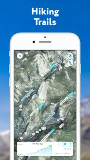 hiking & skiing - peakvisor iphone screenshot 3