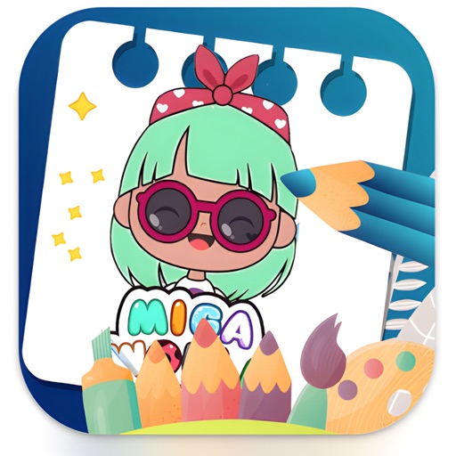 Magic Town Toca ColorGame iOS App