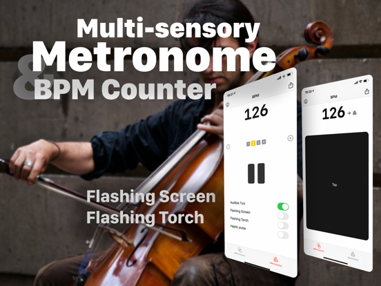 Screenshot #4 pour BPM métronome multi-sensoriel