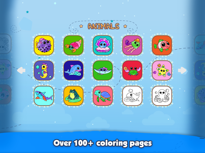 Coloring book for kids 2-6