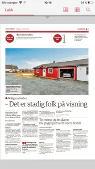 Fosna-Folket eAvis iphone bilder 1