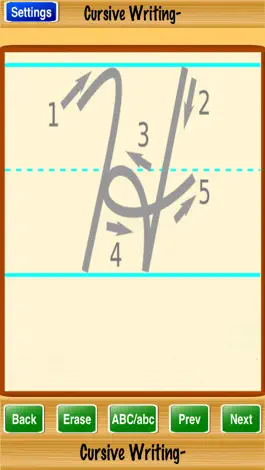 Game screenshot Cursive Writing- apk