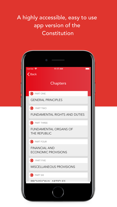 Constitution of Turkey Screenshot