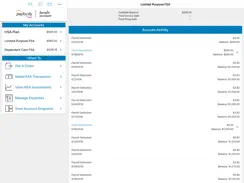 Paylocity Benefit Account iPad image 1