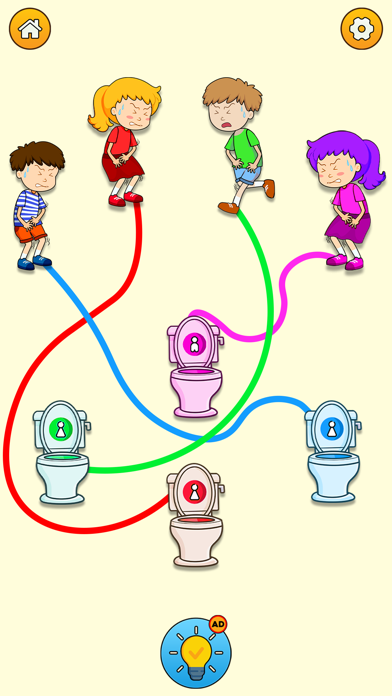 Draw to Toilet - Rush Gameのおすすめ画像2