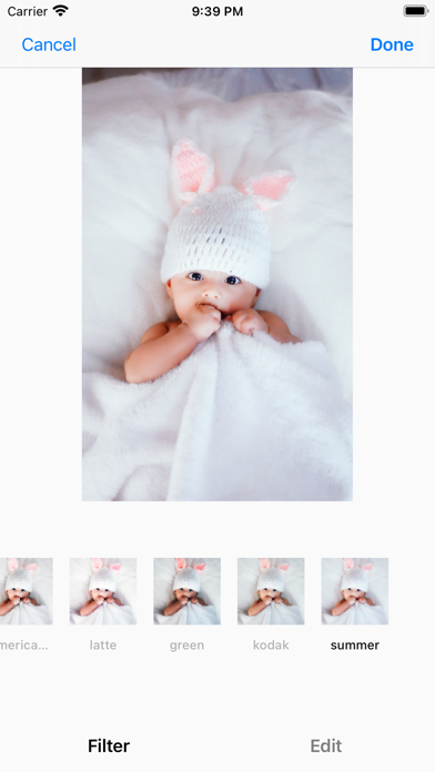 Sweetie - Baby Photo Editor Screenshot