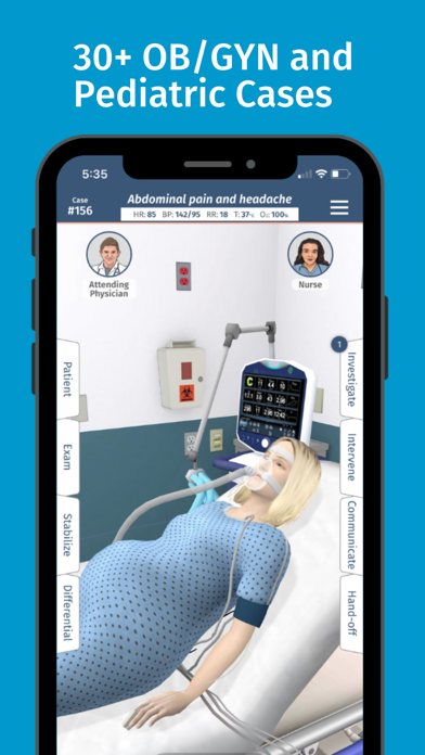 Full Code Medical Simulation Screenshot