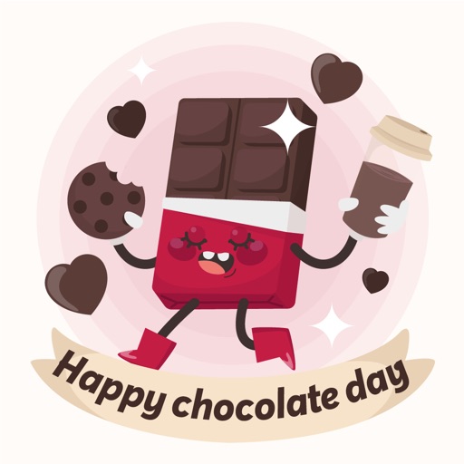 Chocolate Day Stickers icon