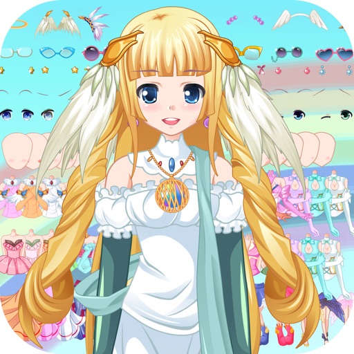 Dress Up Games, Angel Avatar icon