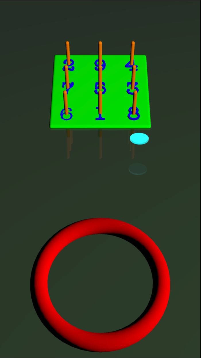 RingToss -Hook on the pin-