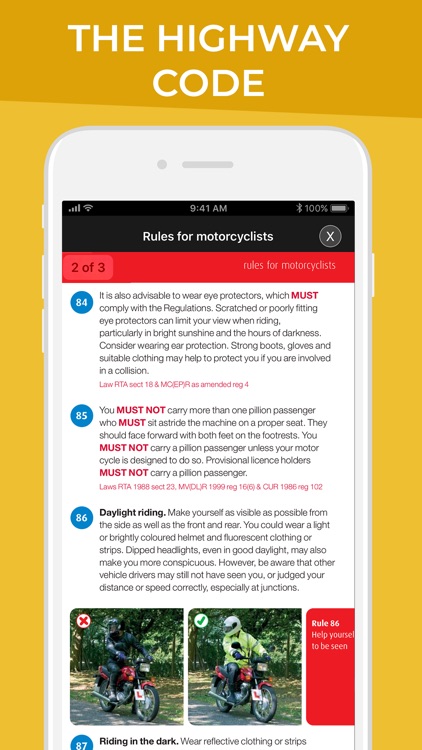 Motorcycle Theory Test UK screenshot-6