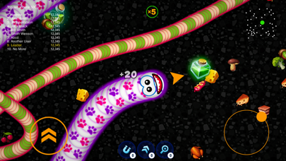 Screenshot #1 pour WormsZone.io - Snake Arcade