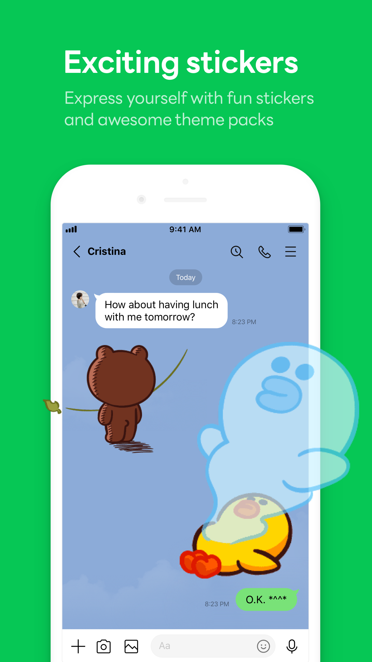 LINE screenshot 2