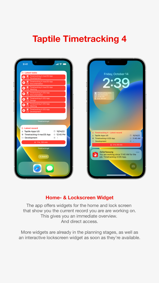 #6. Taptile Timetracking 4 (iOS) 由: Taptile Apps UG (haftungsbeschraenkt)