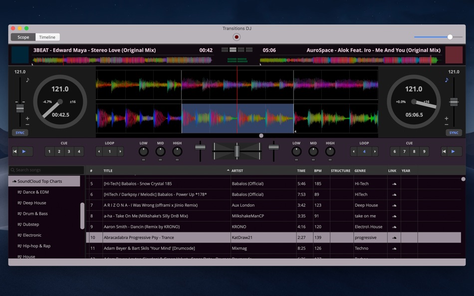 Transitions DJ - 1.7.54 - (macOS)