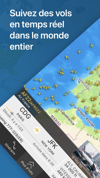 Screenshot #1 pour Flightradar24 | Flight Tracker