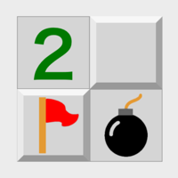 Minesweeper Retro Bomb Puzzle