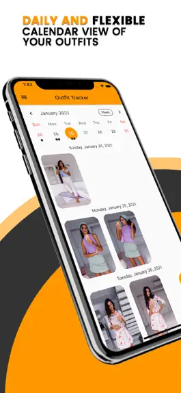 Game screenshot Outfit Tracker: Diary Planner apk