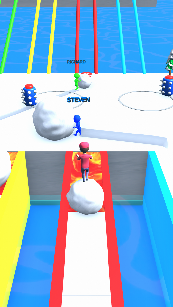 Snow Ball Race 3D