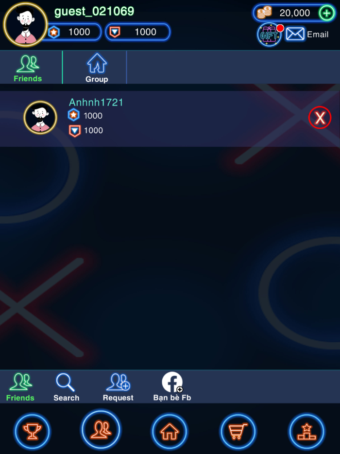 Tic Tac Toe - Caro Online