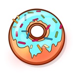 Download Colorful cute donuts app