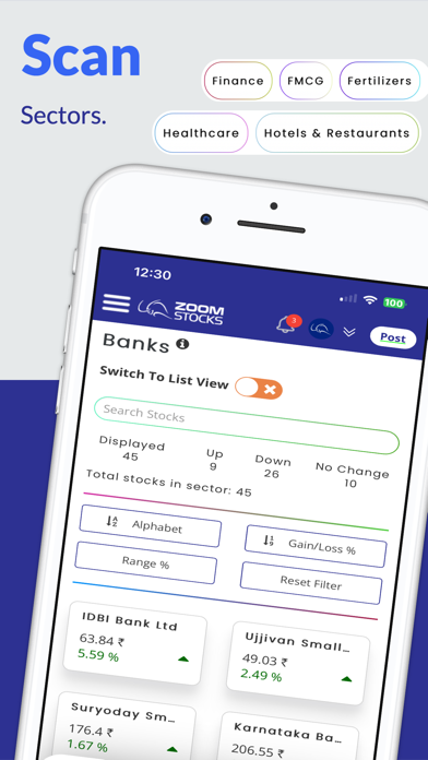 ZoomStocks Screenshot