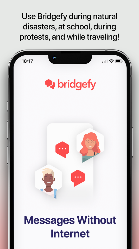 #3. Bridgefy - Offline Messages (iOS) Podle: Bridgefy, Inc.