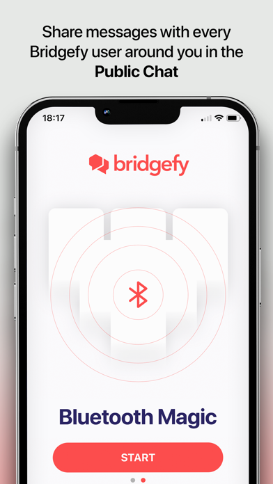Bridgefy - Offline Messagesのおすすめ画像1