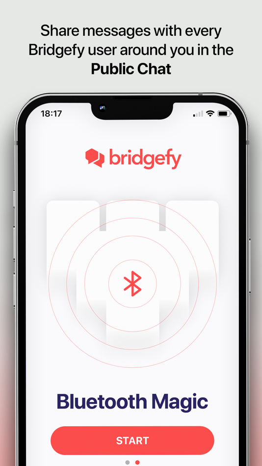 #1. Bridgefy - Offline Messages (iOS) Podle: Bridgefy, Inc.