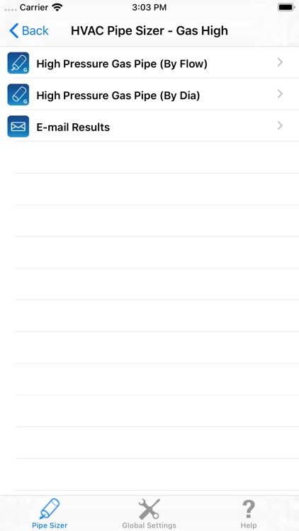 HVAC Pipe Sizer - Gas Plus screenshot-4