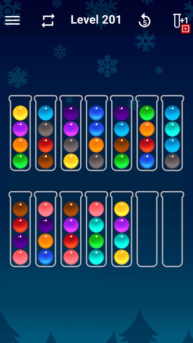 Ball Sort Color Water Puzzle Screenshot