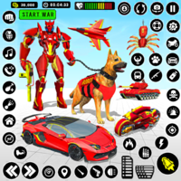 US Police Dog Robot Games