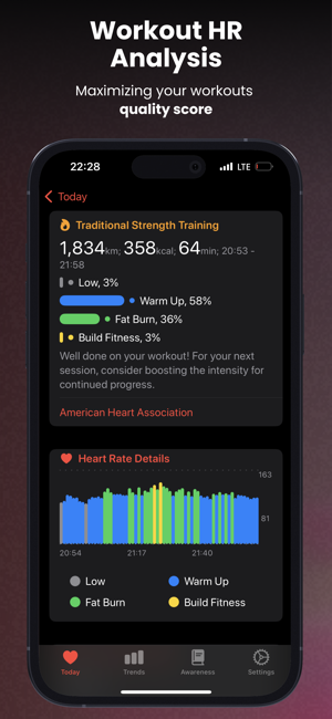 ‎CardioBot: Heart Rate Monitor Screenshot