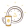 Easy Coffee Timer - Pour Over app icon - Food & Drink app for iPhone