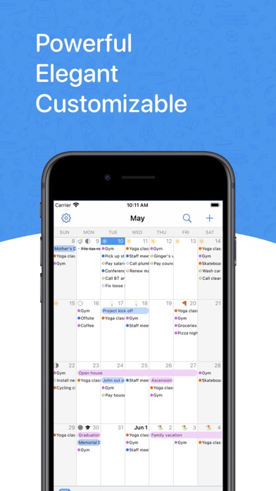 BusyCal: Calendar & Tasks Screenshots