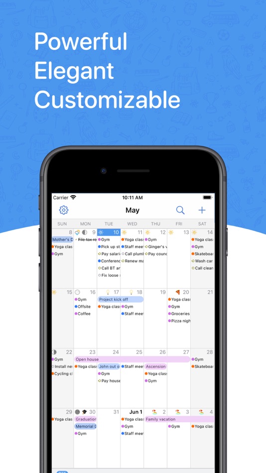 #1. BusyCal: Calendar & Tasks (iOS) 由: Busy Apps FZE