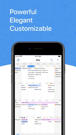 Capture d'écran de BusyCal: Calendrier, Tâches sur iPhone 1
