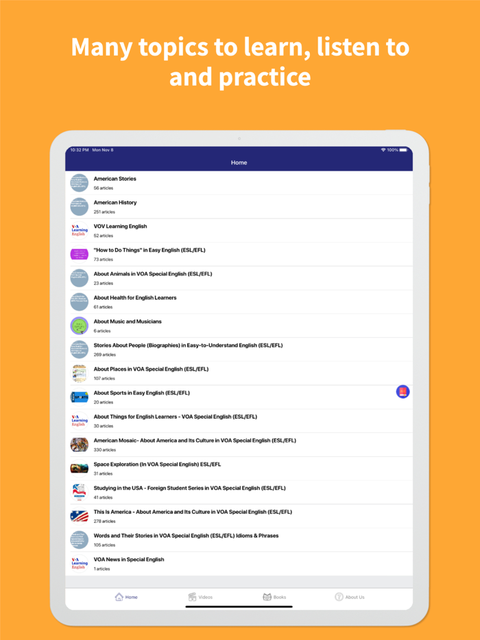 VOA Learning English.