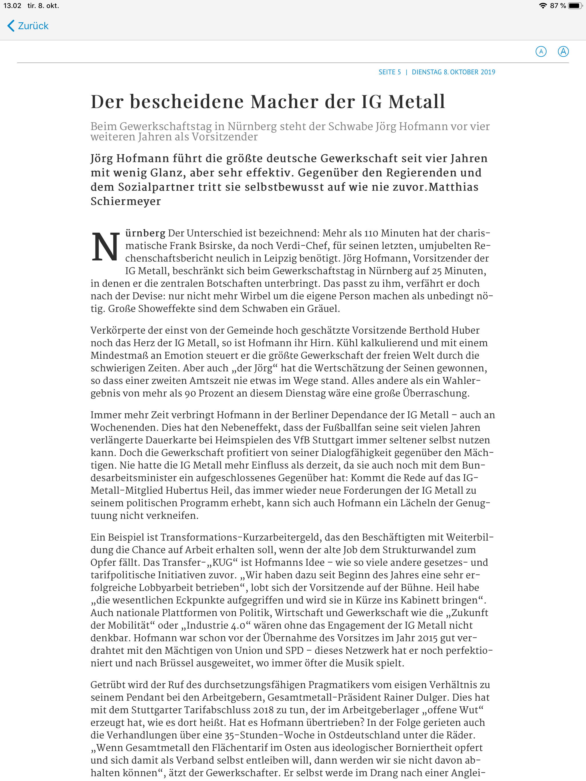 Nürtinger Zeitung digital