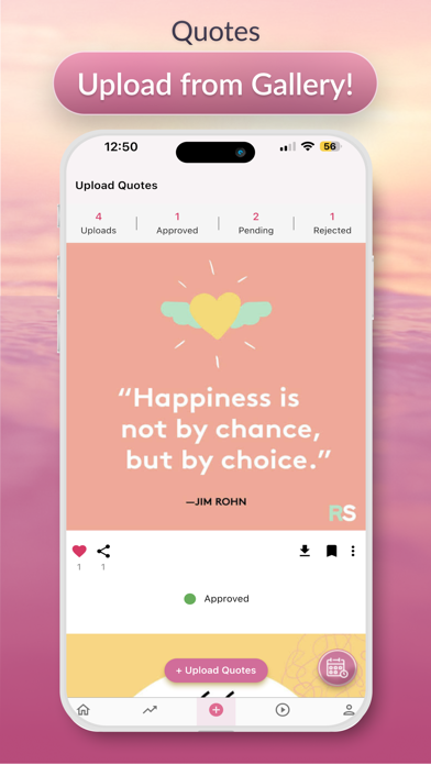 unfoldQuotes Screenshot