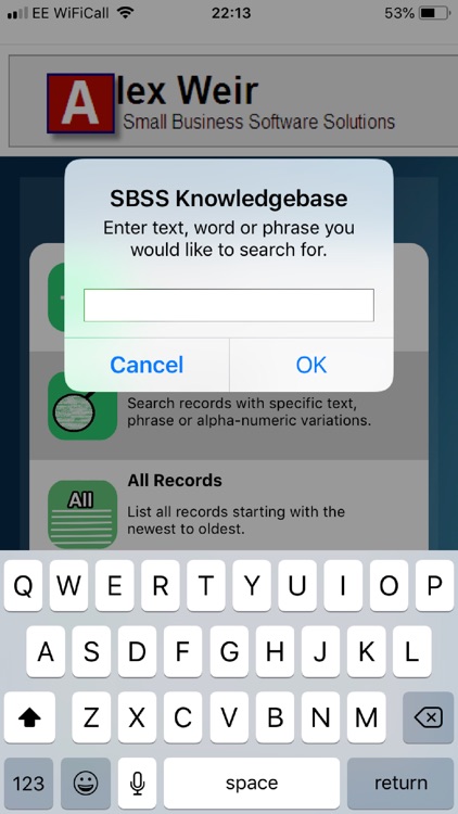 SBSS Knowledgebase screenshot-6